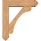 Ekena Millwork Legacy Arts and Crafts Smooth Bracket w/ Offset Brace, Western Red Cedar, 7 1/2"W x 32"D x 36"H BKT0806X32X36LEC03SWR - alternate 2